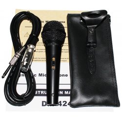 GILBORD DM 424 δυναμικό ενσύρματο μικρόφωνο εξαιρετικής ποιότητας για ομιλία τραγούδι μουσικά όργανα για επαγγελματική και ερασιτεχνική χρήση